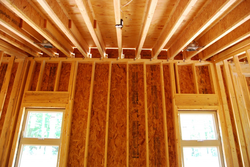 Riverbirch Residence Framing