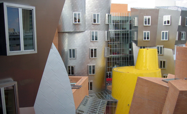 Frank Gehry's Stata Center at MIT