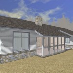 Southwest Exterior Perspective