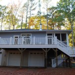 East Deck and Garage