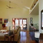 Living Room view from the Foyer