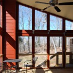 Screened Porch facing West