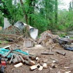 Backyard of Mrs. Yvette's Home in Raleigh