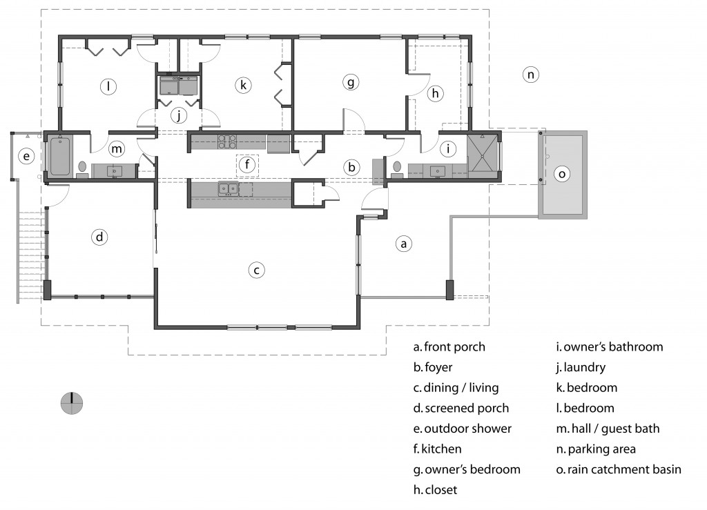 Floor Plan - Riverbirch Residence